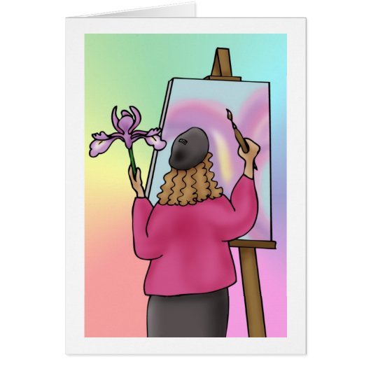 Iris is for Inspiration Cards (Front)