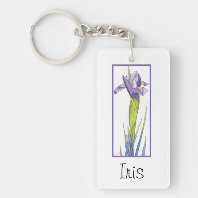 Iris Keychain (Front)