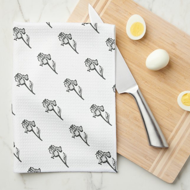Iris Kitchen Towel (Quarter Fold)
