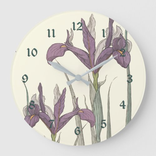 Iris Lace Large Clock
