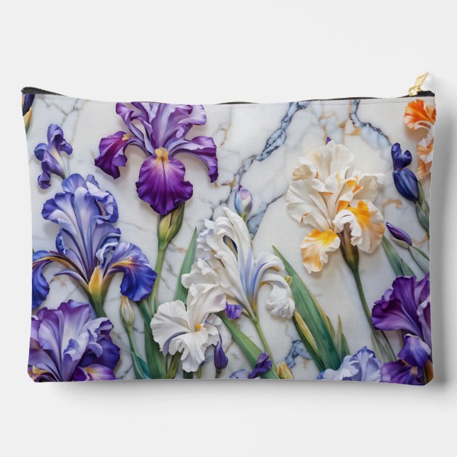 Iris marble toiletry bag (Back)