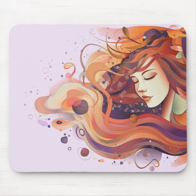 Iris Mouse Pad (Front)