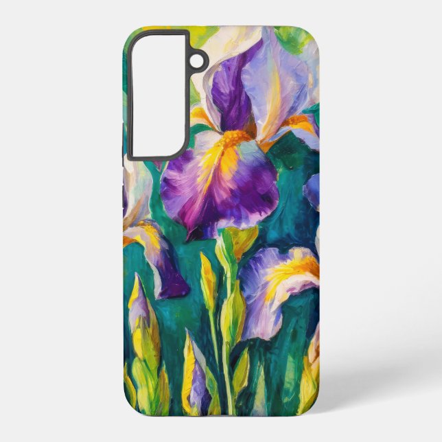 Iris Painting Samsung Galaxy Case (Back)