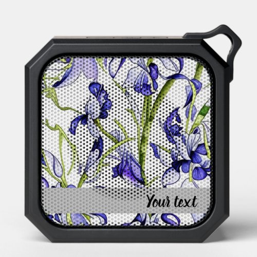 Iris pattern bluetooth speaker