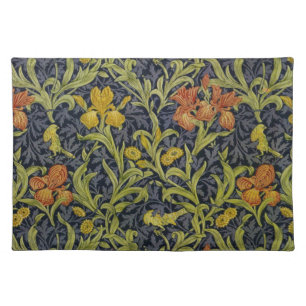 Iris Pattern (by William Morris) Cloth Placemat