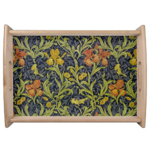Iris Pattern (by William Morris) Serving Tray