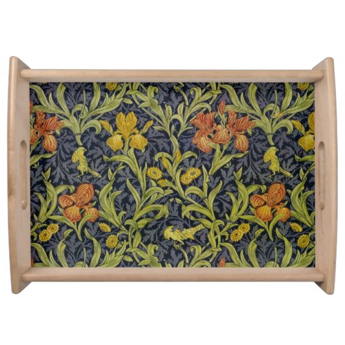 Iris Pattern by William Morris Serving Tray