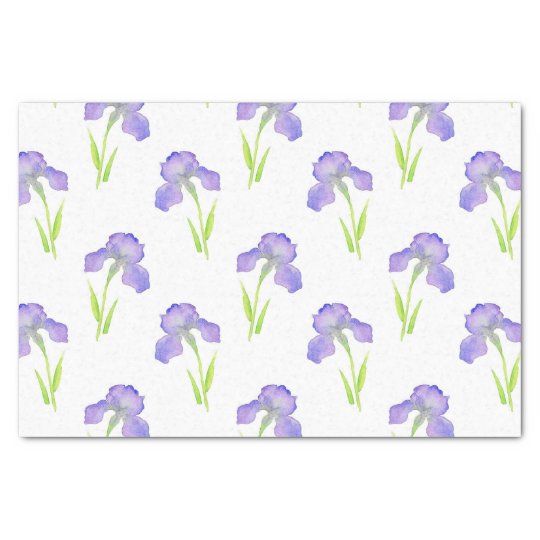 Iris Pattern Tissue Paper
