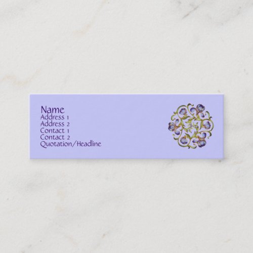 Iris Ring Profile Card Business Cards