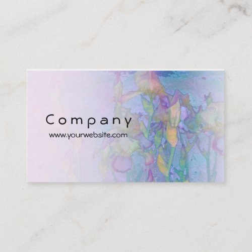 Iris Row Light Blend Business Card