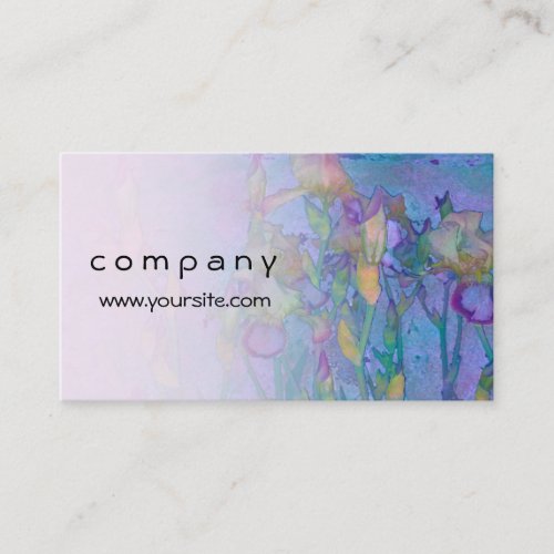 Iris Row Light Blend Business Card