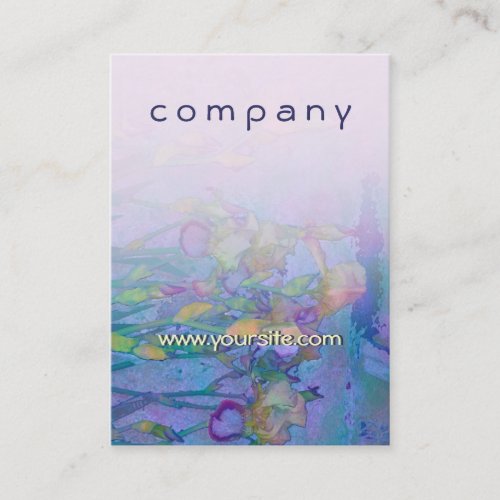 Iris Row Pale Business Card