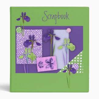 Iris Scrapbook Binder