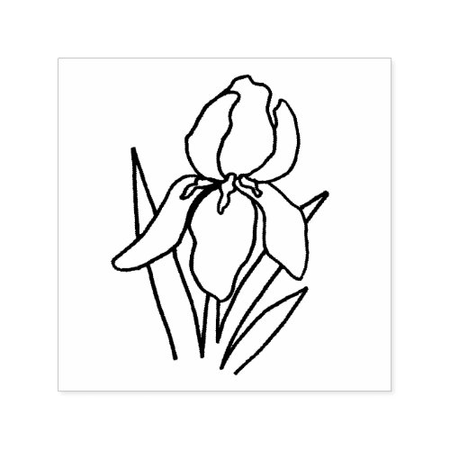 Iris self inking stamp