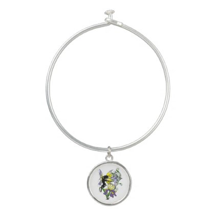 Iris Shadow Fairy Bangle Bracelet