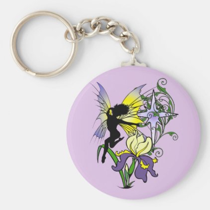 Iris Shadow Fairy Keychain