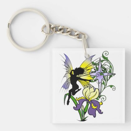 Iris Shadow Fairy Keychain