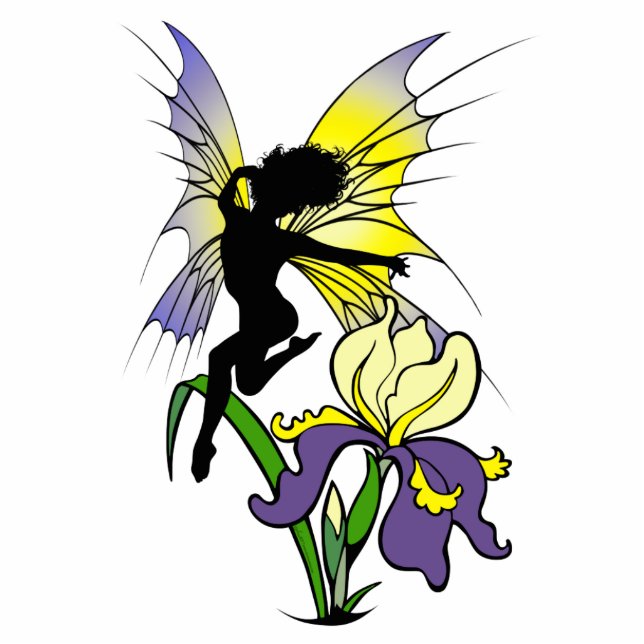 Iris Shadow Fairy Statuette (Front)
