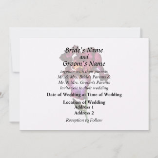 Iris Splash O' Wine Invitation