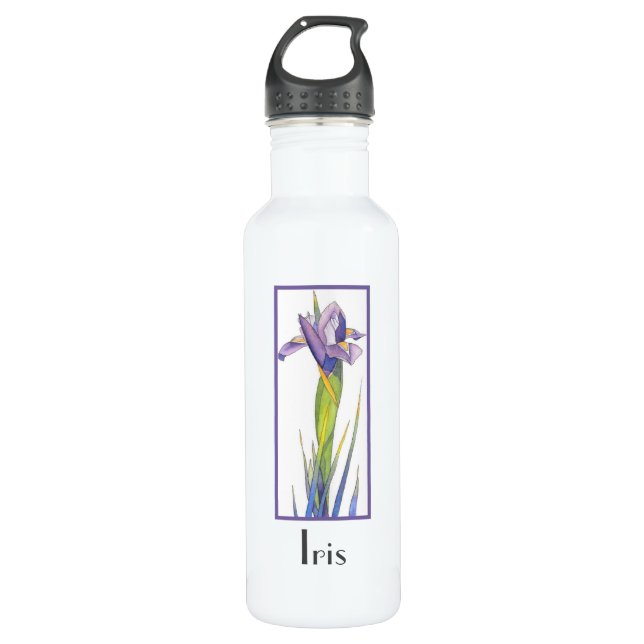 Iris  stainless steel water bottle (Front)