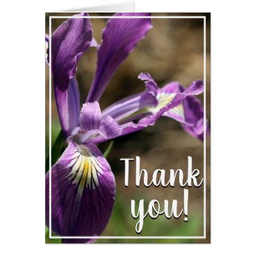 Iris Thank You Card Iris Thank You Card