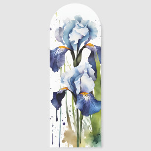 Iris - Watercolor flowers Bookmarks