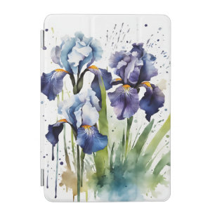 Iris - Watercolor flowers iPad Mini Cover