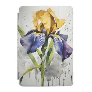 Iris - Watercolor flowers iPad Mini Cover