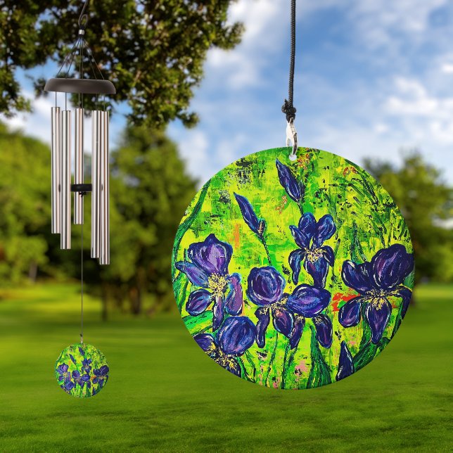 iris wind chime  (Outdoor)