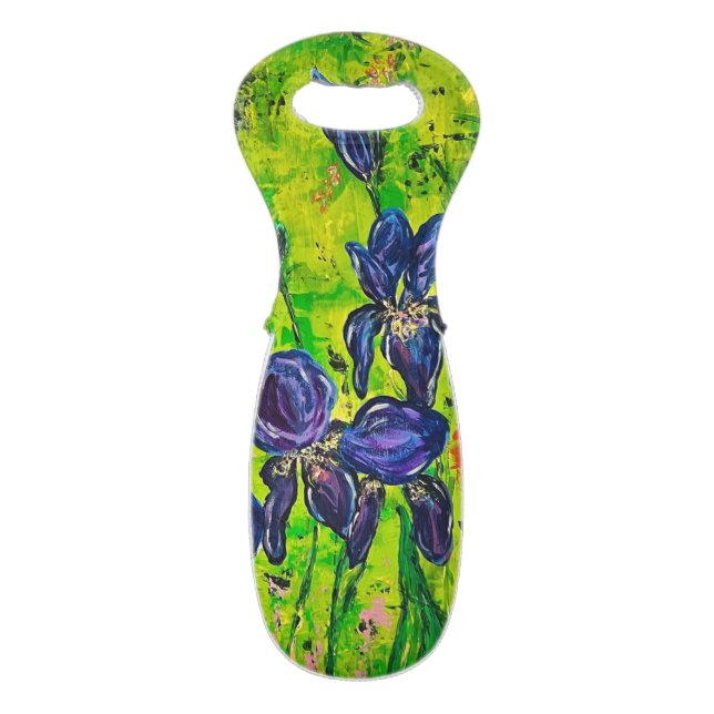 Iris Wine Bag (Back Flat)