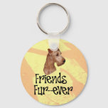 Irisch Terrier &quot;friends Fur-ever&quot; Keychain at Zazzle