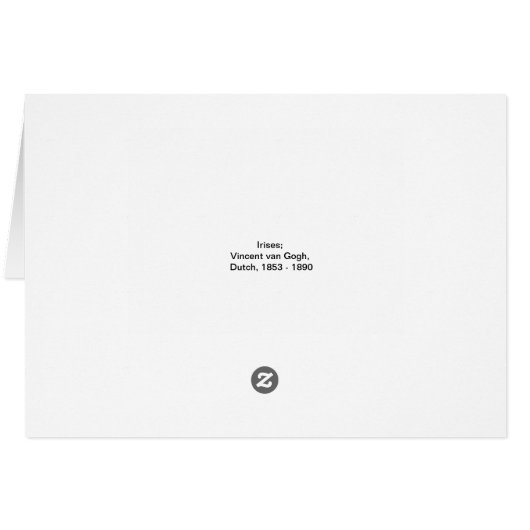 Irises (Back Horizontal)