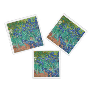 Irises, 1889 acrylic tray