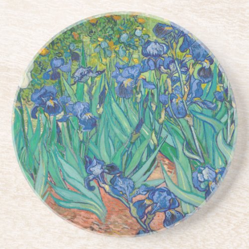 Irises 1889 coaster