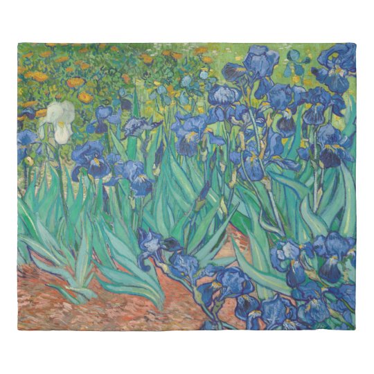 Irises, 1889 duvet cover
