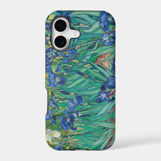 Irises, 1889 iphone case (Back)