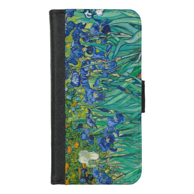 Irises, 1889 iPhone wallet case (Front)