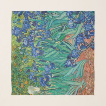 Irises  1889 Scarf by vintage_gift_shop at Zazzle