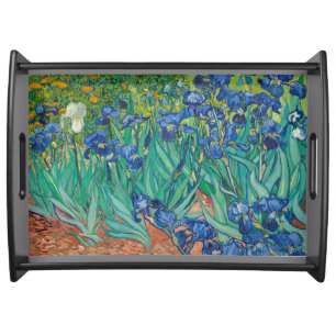 Irises, 1889 serving tray