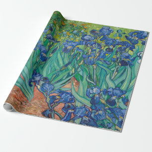 Irises, 1889 wrapping paper