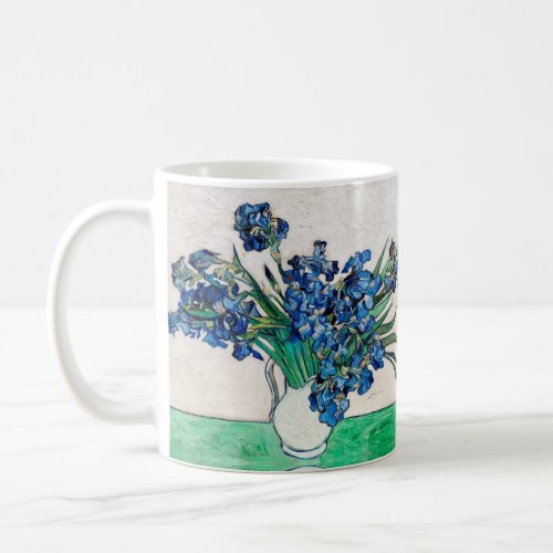 Irises 1890 by Vincent Van Gogh Coffee Mug