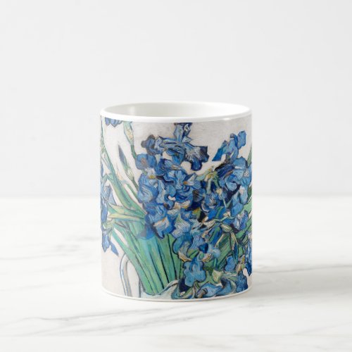 irises 1890 by vincent van gogh coffee mug