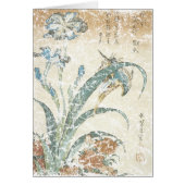 Irises and Kingfisher (Front)