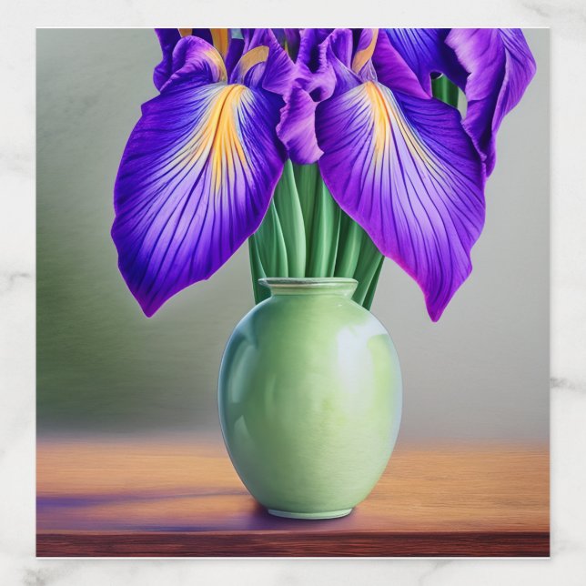 Irises are a Stunning Flowering Plant Envelope Liner (Design)