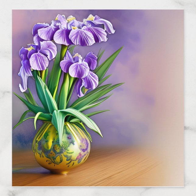 Irises are a Stunning Flowering Plant Envelope Liner (Design)