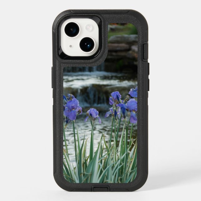 Irises At Chateau Otterbox iPhone Case (Back)