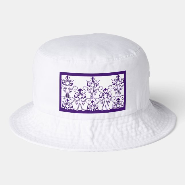 Irises Bucket Hat (Front)