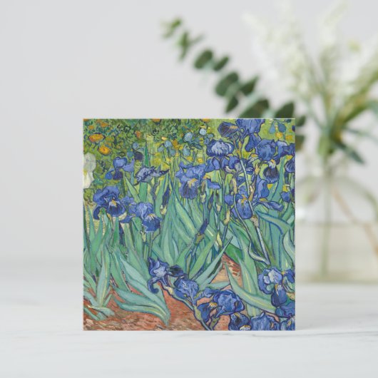 Irises by Van Gogh (Standing Front)