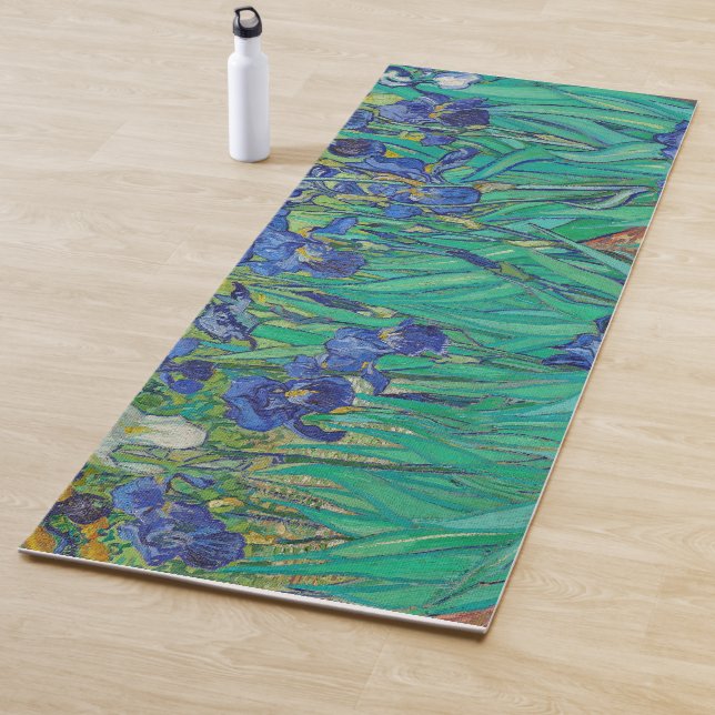 Irises by Van Gogh Art Painting Yoga Mat (In Situ)