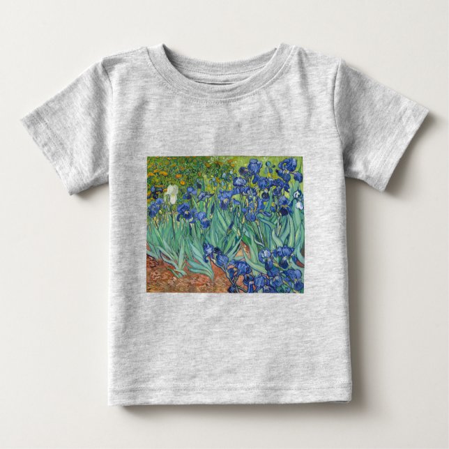 Irises by Van Gogh Baby T-Shirt (Front)